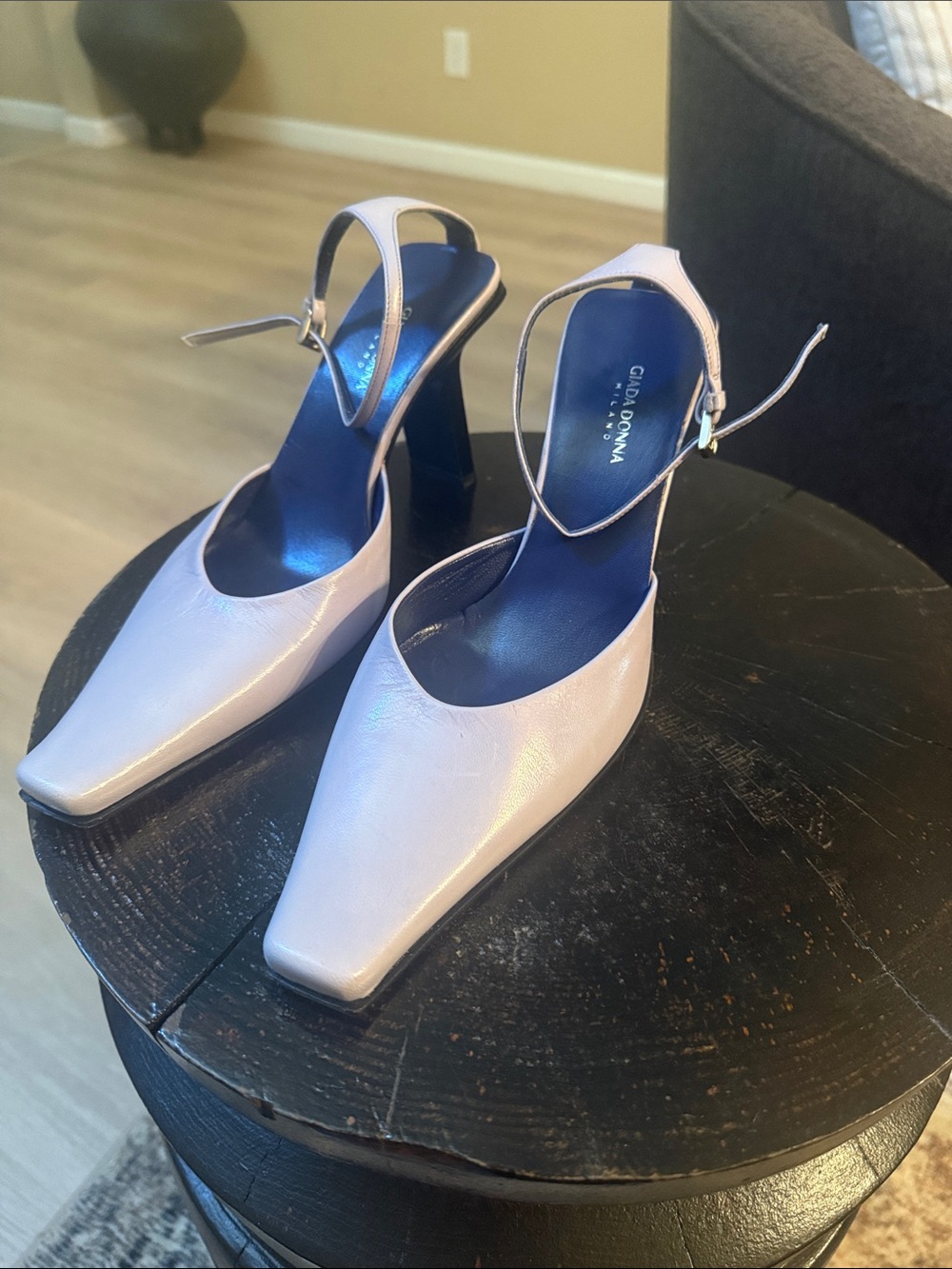 Light purple Slingback Heels by Giada Donna